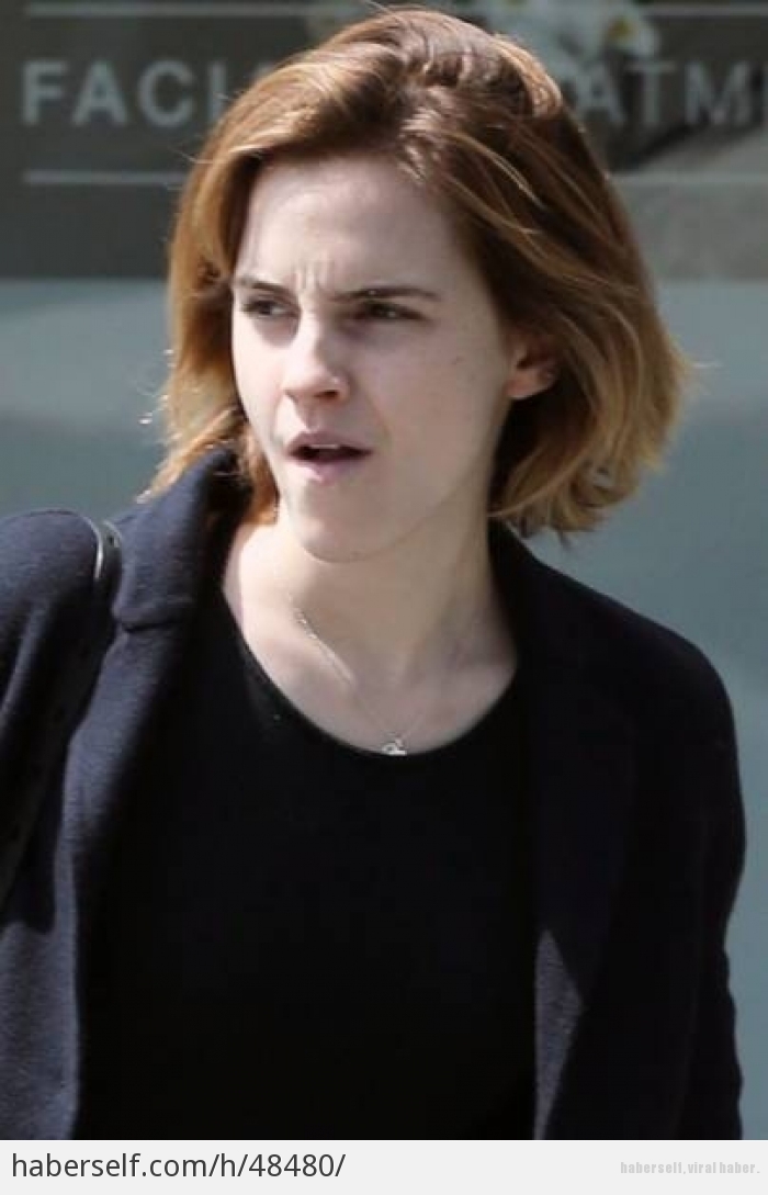 Emma Watson�un Makyajsız Hali Görenleri Kendisine Tekrar Aşık Etti